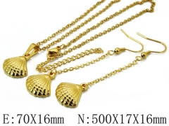 HY Wholesale 316 Stainless Steel jewelry Set-HY06S0689H40