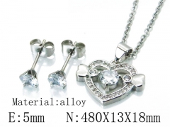 HY Wholesale 316 Stainless Steel jewelry Set-HY54S0478MLD
