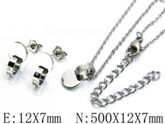 HY Wholesale 316 Stainless Steel jewelry Set-HY06S0797HIZ