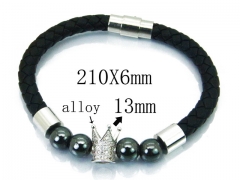 HY Wholesale Bracelets (Leather)-HY41B0025HOV