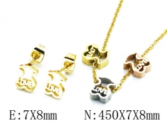 HY Wholesale 316 Stainless Steel jewelry Set-HY64S1105HVV