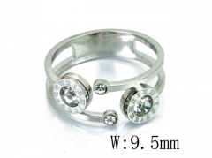 HY Wholesale 316L Stainless Steel Rings-HY19R0004OY