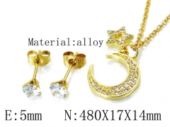 HY Wholesale 316 Stainless Steel jewelry Set-HY54S0506PW
