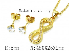 HY Wholesale 316 Stainless Steel jewelry Set-HY54S0504NLS