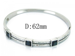 HY Wholesale Stainless Steel 316L Bangle(Crystal)-HY19B0030HMW