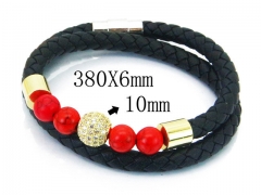 HY Wholesale Bracelets (Leather)-HY41B0088ILQ