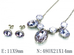 HY Wholesale 316 Stainless Steel jewelry Set-HY92S0061HMF