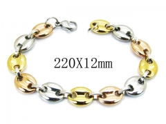HY Wholesale 316L Stainless Steel Popular Bracelets-HY40B0237PL