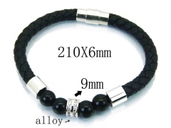 HY Wholesale Bracelets (Leather)-HY41B0022HOF