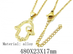 HY Wholesale 316L Stainless Steel Necklace-HY54N0352ML
