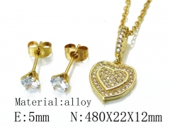 HY Wholesale 316 Stainless Steel jewelry Set-HY54S0488NL