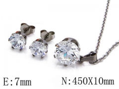 HY Wholesale 316 Stainless Steel jewelry Set-HY30S0089N0