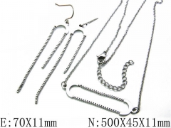 HY Wholesale 316 Stainless Steel jewelry Set-HY06S0767H20