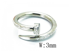 HY Wholesale 316L Stainless Steel Rings-HY19R0001PW