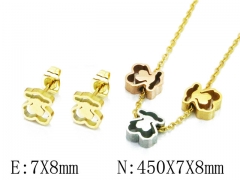 HY Wholesale 316 Stainless Steel jewelry Set-HY64S1109HEE