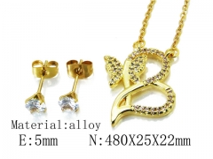 HY Wholesale 316 Stainless Steel jewelry Set-HY54S0484OQ