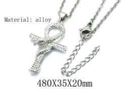 HY Wholesale 316L Stainless Steel Necklace-HY54N0351OD