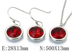 HY Wholesale 316 Stainless Steel jewelry Set-HY91S0528HOX