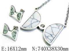 HY Wholesale 316 Stainless Steel jewelry Set-HY06S0783HKZ