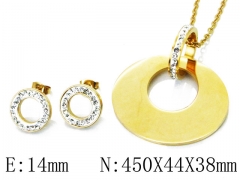 HY Wholesale 316 Stainless Steel jewelry Set-HY02S2745HIF