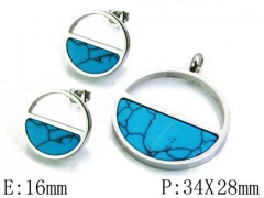 HY Wholesale 316 Stainless Steel jewelry Set-HY06S0786HIZ