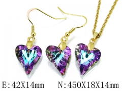 HY Wholesale 316 Stainless Steel jewelry Set-HY85S0240HHL
