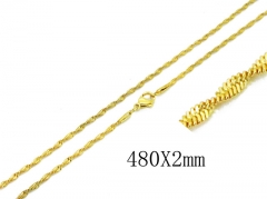 HY Wholesale 316 Stainless Steel Chain-HY62N0318JL