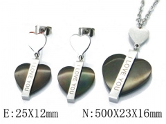 HY Wholesale 316 Stainless Steel jewelry Set-HY91S0586IJD