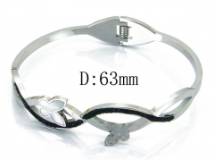 HY Wholesale 316L Stainless Steel Bangle-HY19B0024HNQ