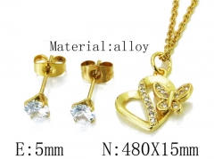 HY Wholesale 316 Stainless Steel jewelry Set-HY54S0516NLD