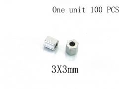 HY Wholesale 316L Stainless Steel Beads Fittings-HY70A1522HLW