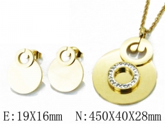 HY Wholesale 316 Stainless Steel jewelry Set-HY02S2743HIV