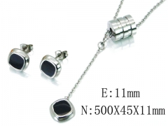 HY Wholesale 316 Stainless Steel jewelry Set-HY59S1458PQ