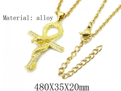 HY Wholesale 316L Stainless Steel Necklace-HY54N0350OL