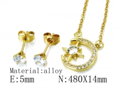 HY Wholesale 316 Stainless Steel jewelry Set-HY54S0497OT