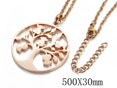 HY Wholesale 316L Stainless Steel Necklace-HY90N0132HIW
