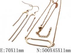 HY Wholesale 316 Stainless Steel jewelry Set-HY06S0769H60