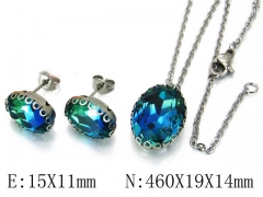 HY Wholesale 316 Stainless Steel jewelry Set-HY92S0102OS