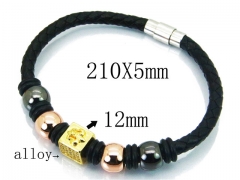 HY Wholesale Bracelets (Leather)-HY41B0059HOF