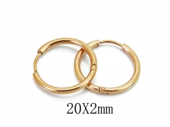HY Wholesale 316L Stainless Steel Earrings-HY70E0623JF