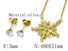 HY Wholesale 316 Stainless Steel jewelry Set-HY54S0490OL