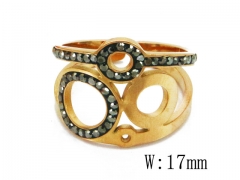 HY Wholesale 316L Stainless Steel Rings-HY19R0019HWW