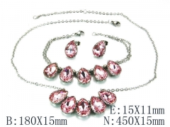 HY Wholesale 316 Stainless Steel jewelry Set-HY92S0047IJA