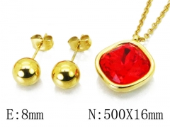 HY Wholesale 316 Stainless Steel jewelry Set-HY91S0603HJC