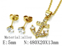 HY Wholesale 316 Stainless Steel jewelry Set-HY54S0494OL