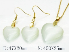 HY Wholesale 316 Stainless Steel jewelry Set-HY17S0041HHB