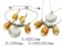 HY Wholesale 316 Stainless Steel jewelry Set-HY92S0116HLE