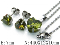 HY Wholesale 316 Stainless Steel jewelry Set-HY30S0120O0