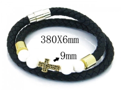 HY Wholesale Bracelets (Leather)-HY41B0085ILR