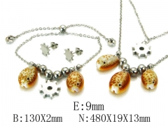 HY Wholesale 316 Stainless Steel jewelry Set-HY92S0117HLA
